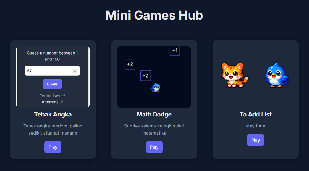 mini games