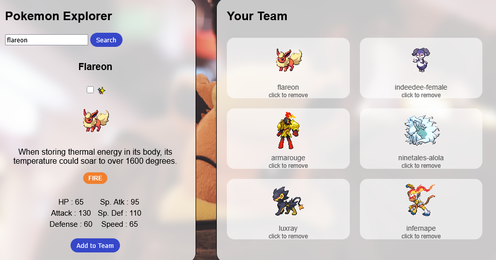 pokemon page